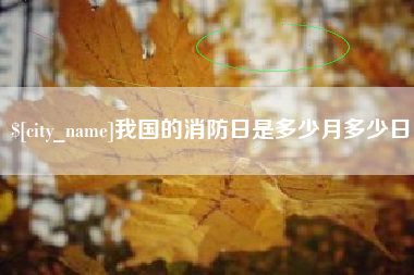 钦州我国的消防日是多少月多少日