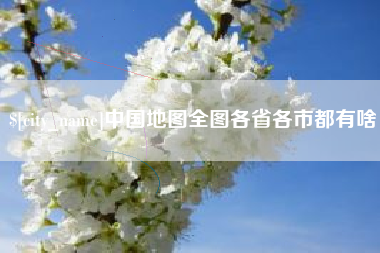 钦州中国地图全图各省各市都有啥