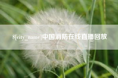 钦州中国消防在线直播回放