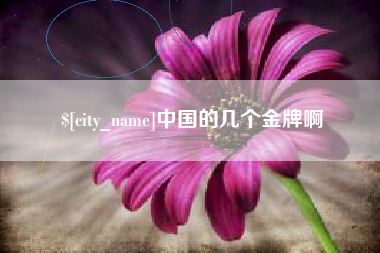 钦州中国的几个金牌啊