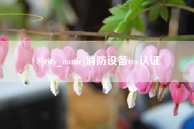 钦州消防设备ccc认证