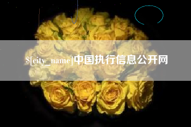 钦州中国执行信息公开网