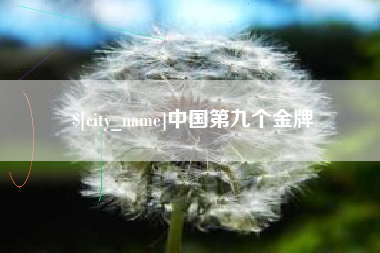钦州中国第九个金牌
