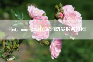 钦州2021国家消防员报名官网