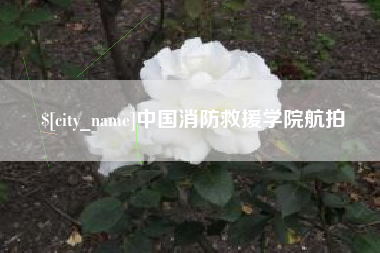 钦州中国消防救援学院航拍