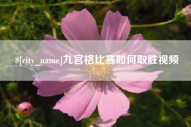 钦州九宫格比赛如何取胜视频