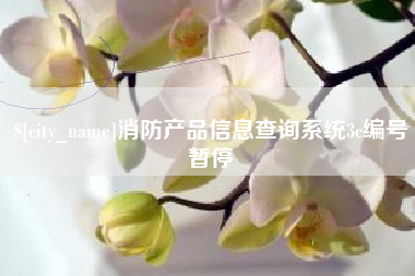 钦州消防产品信息查询系统3c编号暂停