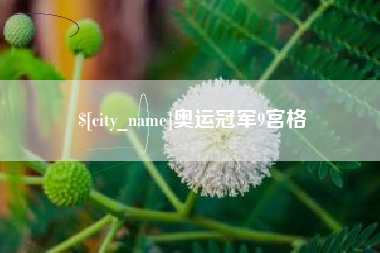 钦州奥运冠军9宫格