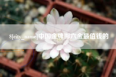 钦州中国金牌哪六金最值钱的
