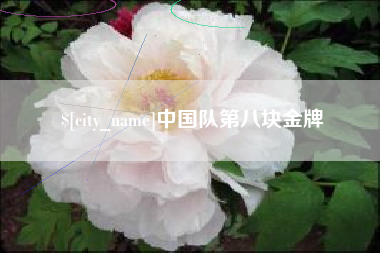 钦州中国队第八块金牌